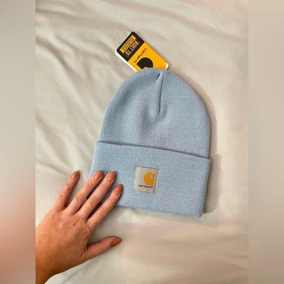 NWT 🏷 | Carhartt Baby Blue Knit Beanie 💙 - Picture 2 of 2
